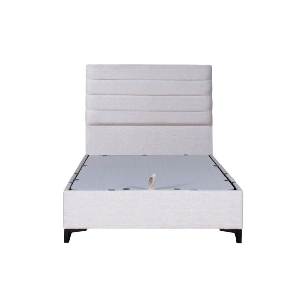 STRATTA ΚΡΕΒΑΤΙ ΜΕ ΑΠΟΘΗΚ. ΧΩΡΟ (ΓΙΑ ΣΤΡΩΜΑ 120x200cm) OFF WHITE 06-900 208x127x121 40-0044 - Image 8