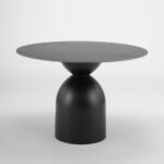EARTH ΤΡΑΠΕΖΙ ΜΑΥΡΟ 110x110x75cm 52-0027