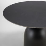 EARTH ΤΡΑΠΕΖΙ ΜΑΥΡΟ 110x110x75cm 52-0027 - Image 2