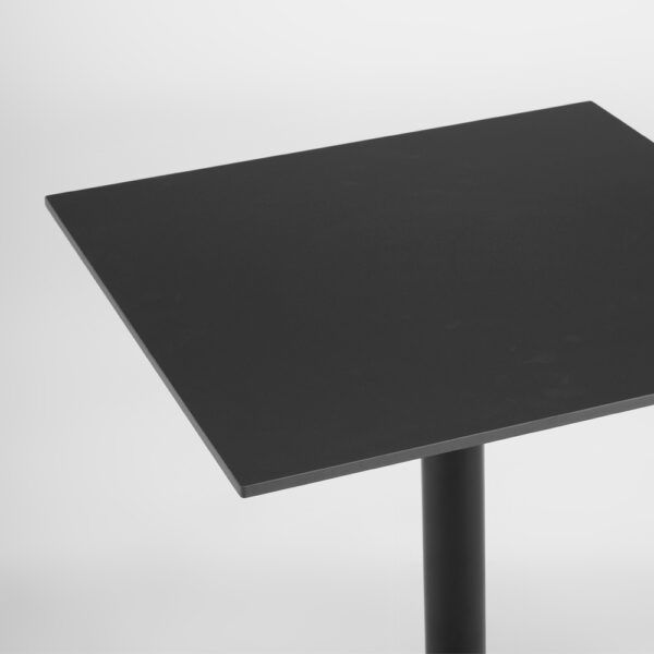 QUADRA ΤΡΑΠΕΖΙ ΜΑΥΡΟ 60x60x74cm 52-0028 - Image 3