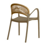 ARCUS ΚΑΡΕΚΛΑ MOCCA ΦΥΣΙΚΟ 57x56x83cm 53-0073 - Image 4