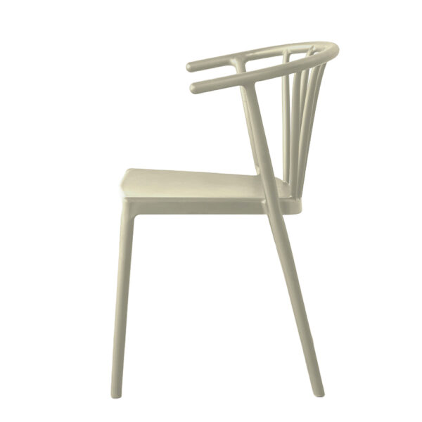 RAYA ΚΑΡΕΚΛΑ OFF WHITE 53x51x77.5cm 53-0074 - Image 2
