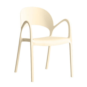 ARCUS ΚΑΡΕΚΛΑ OFF WHITE 57x56x83cm 53-0078