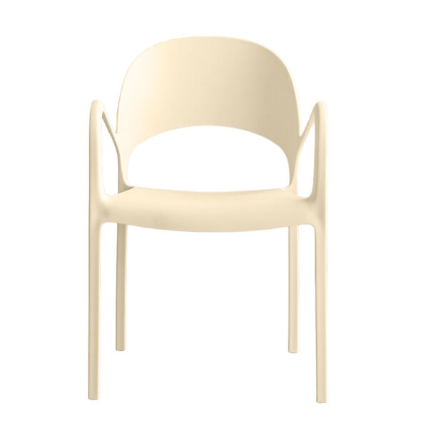 ARCUS ΚΑΡΕΚΛΑ OFF WHITE 57x56x83cm 53-0078 - Image 2