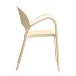 ARCUS ΚΑΡΕΚΛΑ OFF WHITE 57x56x83cm 53-0078 - Image 3