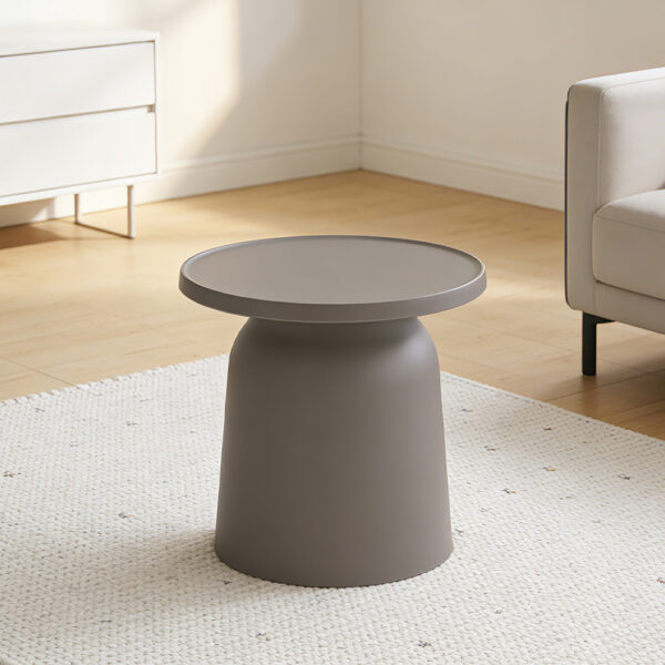 DOMI COFFEE TABLE ΓΚΡΙ 47x47x46cm 54-0005 - Image 4