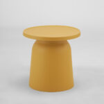 DOMI COFFEE TABLE ΜΟΥΣΤΑΡΔΙ 47x47x46cm 54-0006