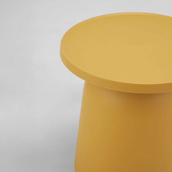 DOMI COFFEE TABLE ΜΟΥΣΤΑΡΔΙ 47x47x46cm 54-0006 - Image 3