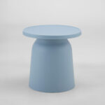 DOMI COFFEE TABLE ΓΑΛΑΖΙΟ 47x47x46cm 54-0009