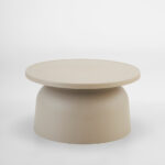 DOMI COFFEE TABLE TAUPE 67x67x36cm 54-0011
