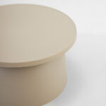 DOMI COFFEE TABLE TAUPE 67x67x36cm 54-0011 - Image 2