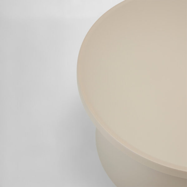DOMI COFFEE TABLE TAUPE 67x67x36cm 54-0011 - Image 3