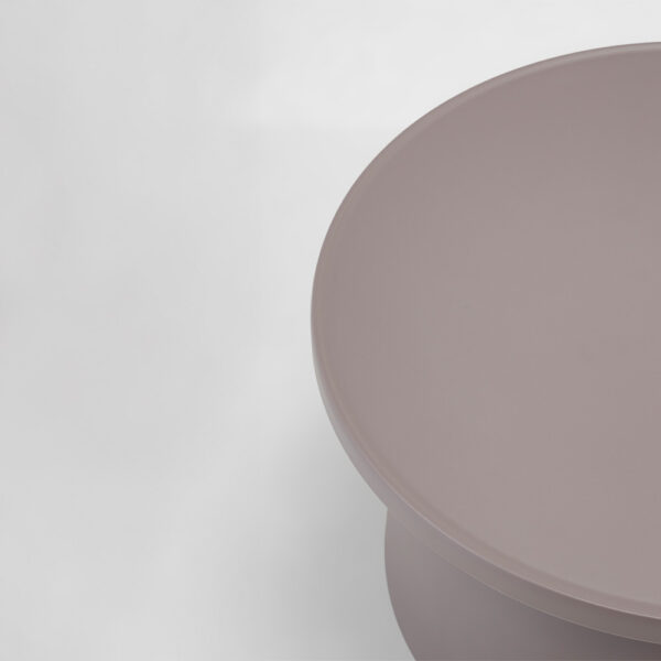 DOMI COFFEE TABLE ΓΚΡΙ 67x67x36cm 54-0012 - Image 3