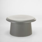 RIVVA COFFEE TABLE ΓΚΡΙ 70x70x39cm 54-0017