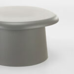 RIVVA COFFEE TABLE ΓΚΡΙ 70x70x39cm 54-0017 - Image 2