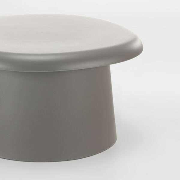 RIVVA COFFEE TABLE ΓΚΡΙ 70x70x39cm 54-0017 - Image 2