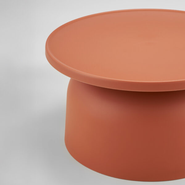 DOMI COFFEE TABLE TERRACOTTA 67x67x36cm 54-0020 - Image 2