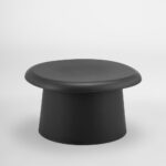 RIVVA COFFEE TABLE ΜΑΥΡΟ 70x70x39cm 54-0021