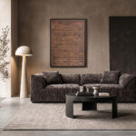 RULER ΚΑΝΑΠΕΣ 3ΘΕΣΙΟΣ COFFEE 243x101x69cm 70-0435 - Image 6