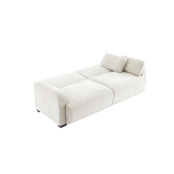 NUBO ΚΑΝΑΠΕΣ ΚΡΕΒΑΤΙ 3ΘΕΣΙΟΣ OFF WHITE 213x93x86cm 70-0455 - Image 2