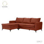 SCANDALO ΚΑΝΑΠΕΣ ΓΩΝΙΑ ΑΝΑΣΤΡΕΨΙΜΗ TERRACOTTA ASTI 22 265x188x99cm 71-0122