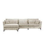 FOREVER ΚΑΝΑΠΕΣ ΓΩΝΙΑ ΑΡΙΣΤΕΡΗ BEIGE LINCOLN 03 316x185x92cm 71-0158 - Image 2