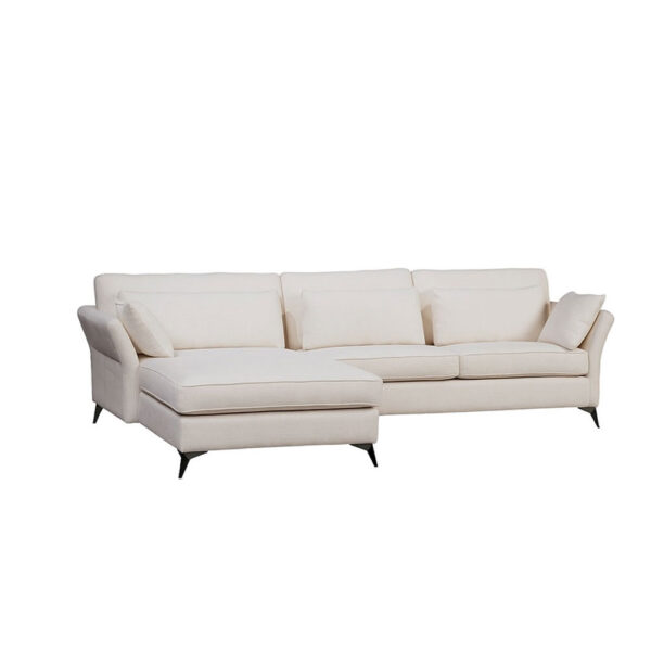PARFAIT ΚΑΝΑΠΕΣ ΓΩΝΙΑ ΑΡΙΣΤΕΡΗ BEIGE LEGASY 15 307x185x92cm 71-0231 - Image 10
