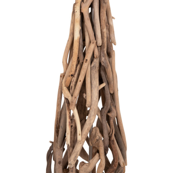 ΔΙΑΚΟΣΜΗΤΙΚΟ ΦΩΤΙΣΤΙΚΟ ΔΑΠΕΔΟΥ ALTAR HM4872 DRIFTWOOD--ΛΕΥΚΟ PVC Φ44.5x167Υεκ. - Image 5