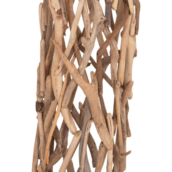 ΔΙΑΚΟΣΜΗΤΙΚΟ ΦΩΤΙΣΤΙΚΟ ΔΑΠΕΔΟΥ VEKNA HM4877 DRIFTWOOD ΣΕ ΦΥΣΙΚΟ 30x30x140Υεκ. - Image 4