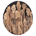 ΔΙΑΚΟΣΜΗΤΙΚΟ ΤΟΙΧΟΥ ΣΤΡΟΓΓΥΛΟ LICAS HM4441 DRIFTWOOD ΣΕ ΦΥΣΙΚΟ Φ62εκ - Image 3