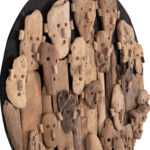 ΔΙΑΚΟΣΜΗΤΙΚΟ ΤΟΙΧΟΥ ΣΤΡΟΓΓΥΛΟ LICAS HM4441 DRIFTWOOD ΣΕ ΦΥΣΙΚΟ Φ62εκ - Image 5
