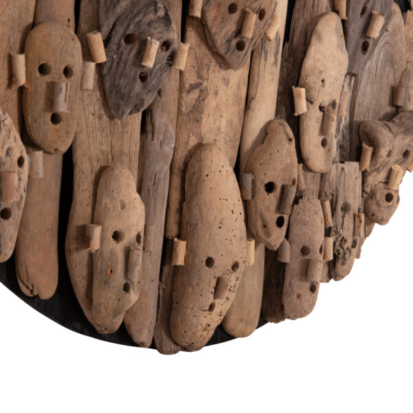 ΔΙΑΚΟΣΜΗΤΙΚΟ ΤΟΙΧΟΥ ΣΤΡΟΓΓΥΛΟ LICAS HM4441 DRIFTWOOD ΣΕ ΦΥΣΙΚΟ Φ62εκ - Image 6