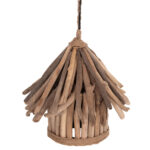 ΦΩΤΙΣΤΙΚΟ ΟΡΟΦΗΣ ΚΡΕΜΑΣΤΟ TREIT HM4874 DRIFTWOOD ΣΕ ΦΥΣΙΚΟ Φ40x73Υεκ [1xΕ27] - Image 3