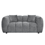 ΚΑΝΑΠΕΣ 2-ΘΕΣΙΟΣ LYKKE HM3324.01 ΓΚΡΙ ΥΦΑΣΜΑ 172x89x70Υεκ. - Image 3