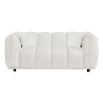 ΚΑΝΑΠΕΣ 2-ΘΕΣΙΟΣ LYKKE HM3324.02 ΕΚΡΟΥ ΥΦΑΣΜΑ 172x89x70Υεκ. - Image 3