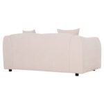 ΚΑΝΑΠΕΣ 2-ΘΕΣΙΟΣ JUNOA HM3334.02 ΕΚΡΟΥ ΥΦΑΣΜΑ 172x89x85Υεκ - Image 5