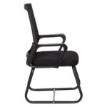 ΚΑΡΕΚΛΑ ΕΠΙΣΚΕΠΤΗ CASTER HM1228.01 PP--MESH--ΜΕΤΑΛΛΟ ΜΑΥΡΟ 46x52x94Υεκ - Image 4