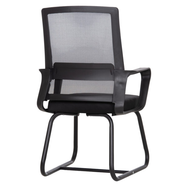 ΚΑΡΕΚΛΑ ΕΠΙΣΚΕΠΤΗ CASTER HM1228.01 PP--MESH--ΜΕΤΑΛΛΟ ΜΑΥΡΟ 46x52x94Υεκ - Image 5