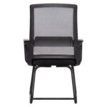 ΚΑΡΕΚΛΑ ΕΠΙΣΚΕΠΤΗ CASTER HM1228.01 PP--MESH--ΜΕΤΑΛΛΟ ΜΑΥΡΟ 46x52x94Υεκ - Image 6