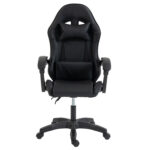 ΚΑΡΕΚΛΑ GAMING STRATUS HM1231.01 ΜΑΥΡΟ PVC--ΜΕ ΜΑΞIΛΑΡΑΚΙΑ ΜΕΣΗΣ/ΚΕΦΑΛΗΣ 62x62x119Υεκ - Image 3