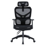 ΚΑΡΕΚΛΑ ΓΡΑΦΕΙΟΥ APEX HM1227.01 ΜΑΥΡO MESH & PP 68x68x120-130Υεκ - Image 3