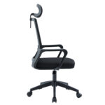 ΚΑΡΕΚΛΑ ΓΡΑΦΕΙΟΥ VELOCITY HM1229.01 ΜΑΥΡO MESH & PP 61x62x123Υεκ - Image 4