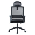 ΚΑΡΕΚΛΑ ΓΡΑΦΕΙΟΥ VELOCITY HM1229.01 ΜΑΥΡO MESH & PP 61x62x123Υεκ - Image 6