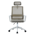 ΚΑΡΕΚΛΑ ΓΡΑΦΕΙΟΥ VELOCITY HM1229.02 ΛΕΥΚΟ PP--ΑΝΟΙΧΤΟ ΓΚΡΙ MESH 61x62x123Υεκ - Image 3