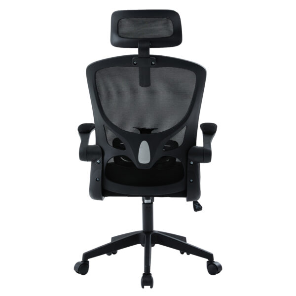 ΚΑΡΕΚΛΑ ΓΡΑΦΕΙΟΥ FLOATER HM1230.01 ΜΑΥΡO MESH & PP 62x62x106-116Υεκ - Image 6