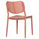 ΚΑΡΕΚΛΑ ΤΡΑΠΕΖΑΡΙΑΣ HILLIARD HM6645.08 ΑΛΟΥΜΙΝΙΟ ΣΕ TERRACOTTA 46x54x78Υεκ - Image 5