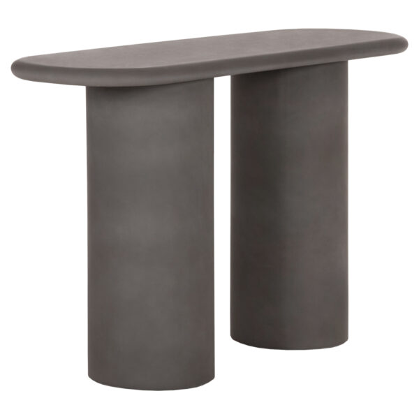 ΚΟΝΣΟΛΑ KENJI HM6584.01 FIBER CEMENT ΣΕ ΓΚΡΙ--140x40x77Υεκ. - Image 4