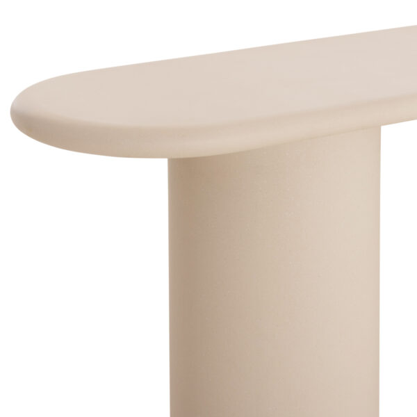 ΚΟΝΣΟΛΑ KENJI HM6584.02 FIBER CEMENT ΣΕ ΑΝΟΙΧΤΟ ΜΠΕΖ--140x40x77Υεκ. - Image 6
