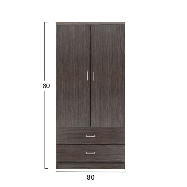 ΝΤΟΥΛΑΠΑ 2ΦΥΛΛΗ ME 2 ΣΥΡΤΑΡΙΑ REINA HM338.01 ZEBRANO 80x41,5x180Υεκ. - Image 2