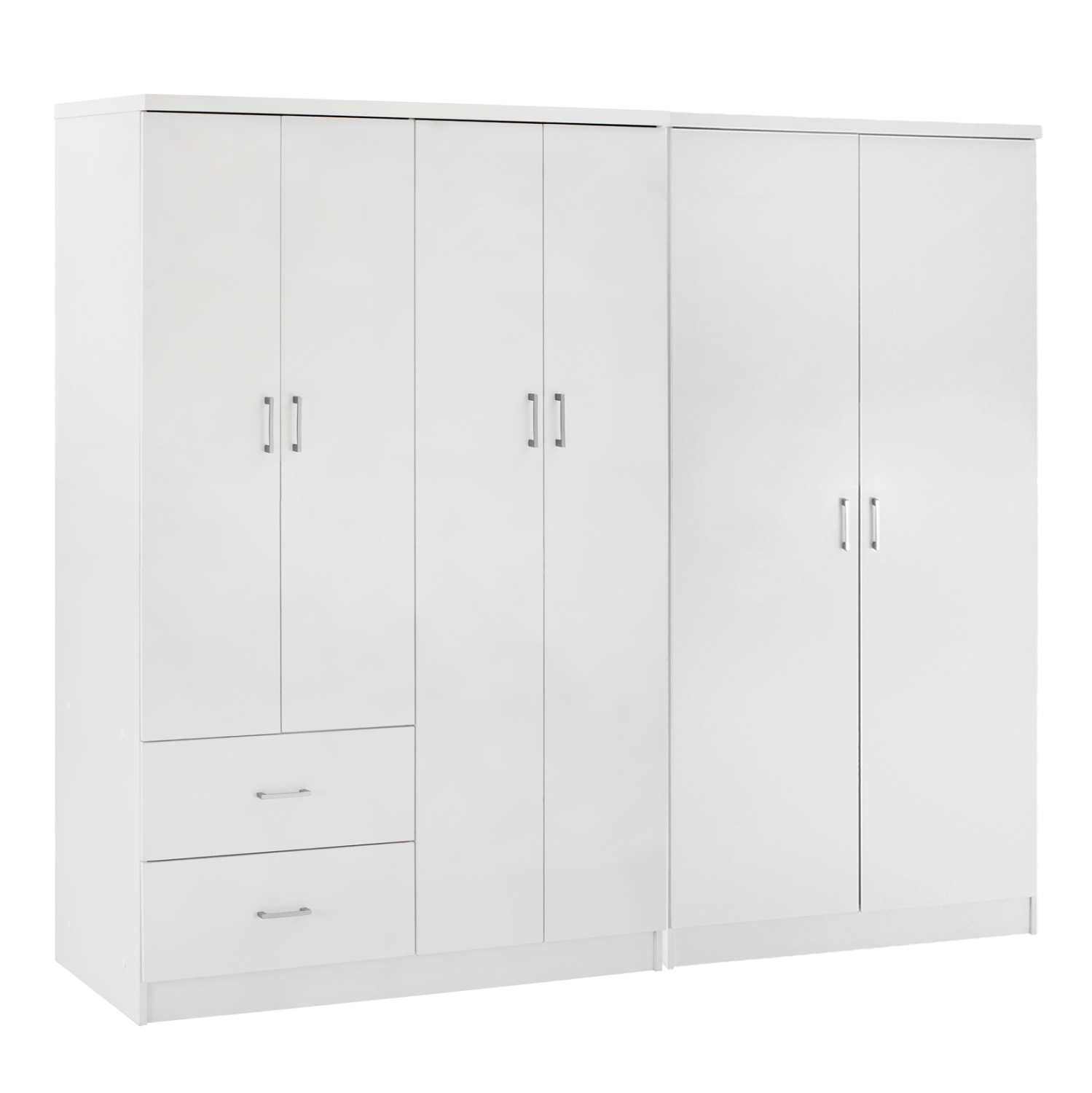 HM21235.05 ΝΤΟΥΛΑΠΑ 6ΦΥΛΛΗ BLAKELY HM21235.05 ΜΕΛΑΜΙΝΗ ΧΡΩΜΑ ΛΕΥΚΟ 201x43x181Υεκ - Image 1